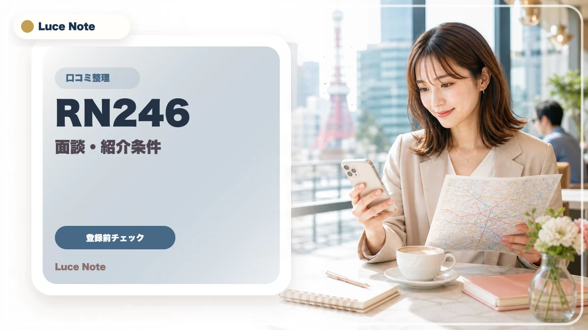 RN246の口コミはどう見る?登録前に確認したい評判・料金・安全性のイメージ