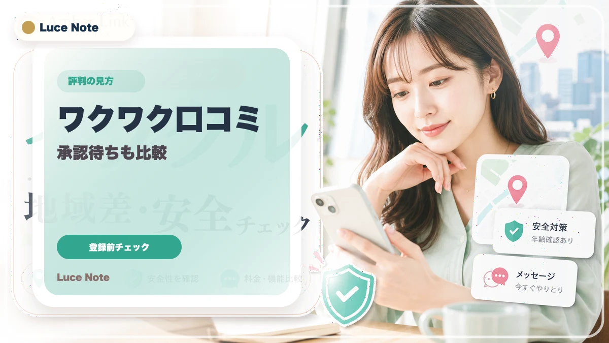 ワクワクメールの口コミはどう見る？登録前に確認したい評判・料金・安全性のイメージ